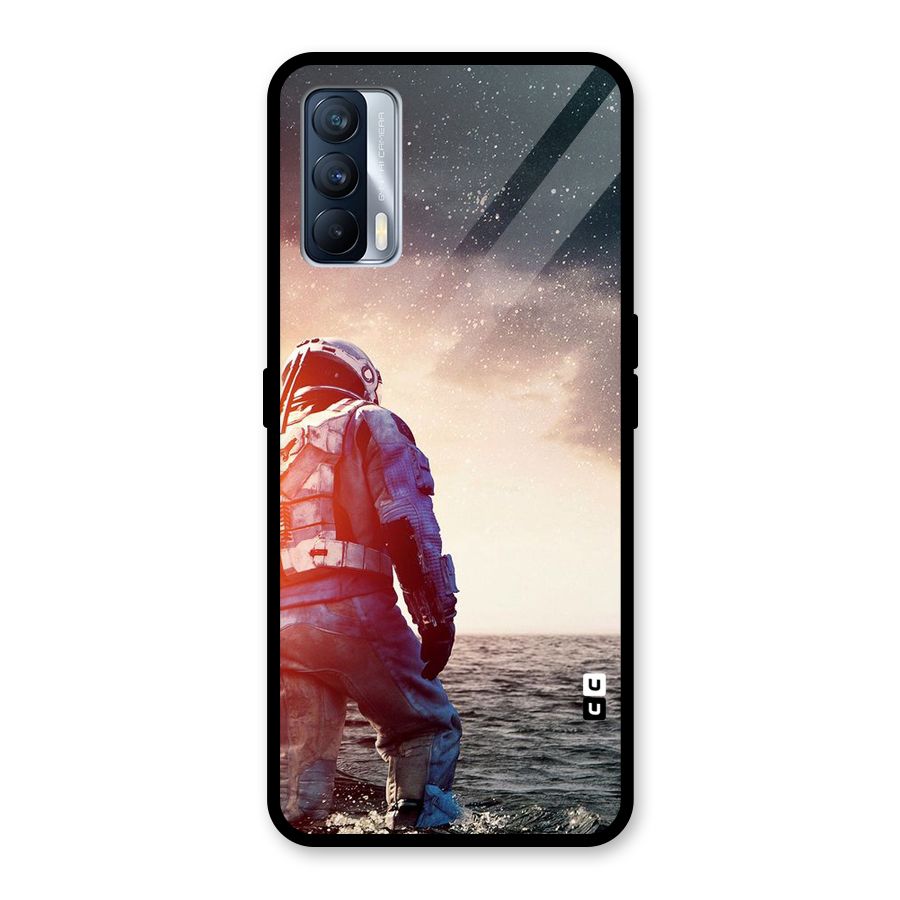 Water Astronaut Glass Back Case for Realme X7