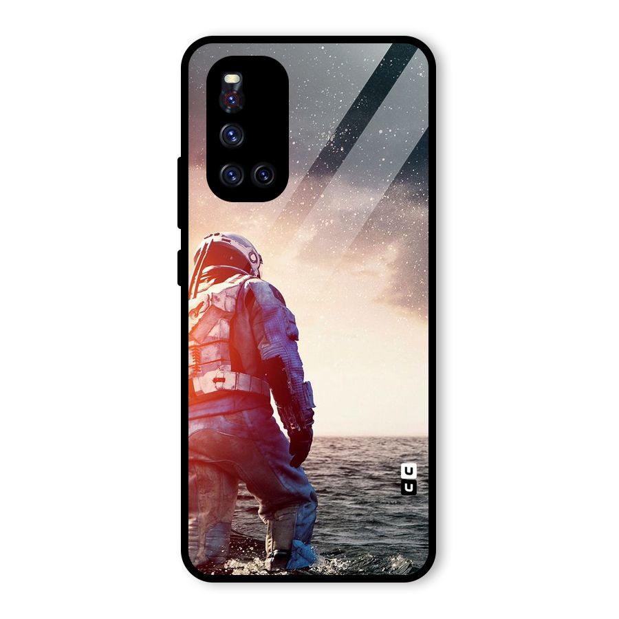 Water Astronaut Glass Back Case for Vivo V19