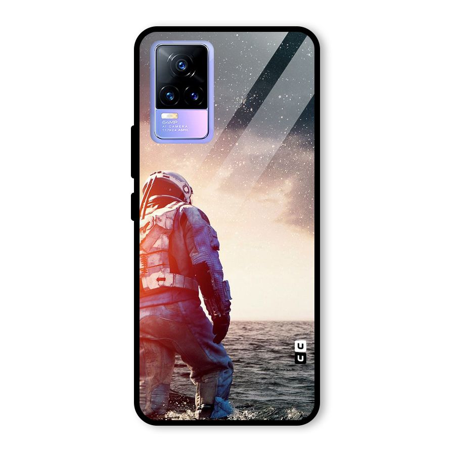 Water Astronaut Glass Back Case for Vivo Y73