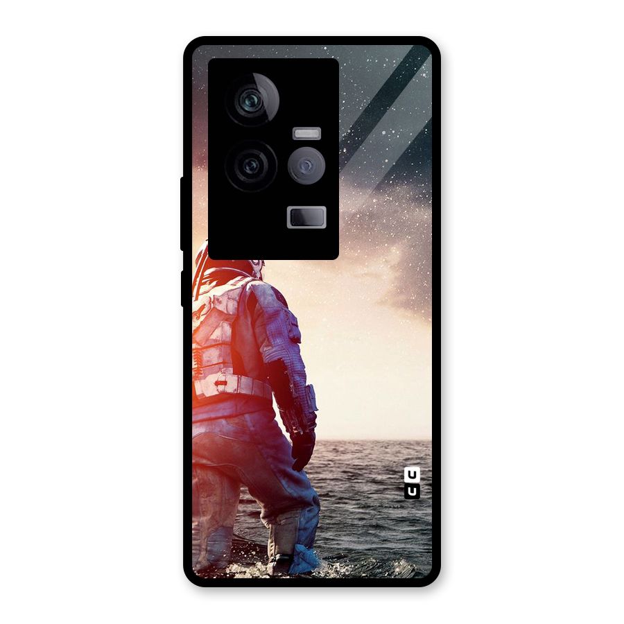 Water Astronaut Glass Back Case for Vivo iQOO 11 5G