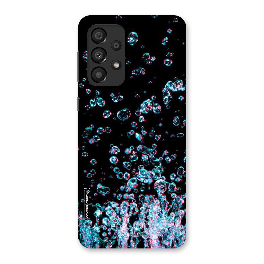 Water Droplets Back Case for Galaxy A33 5G