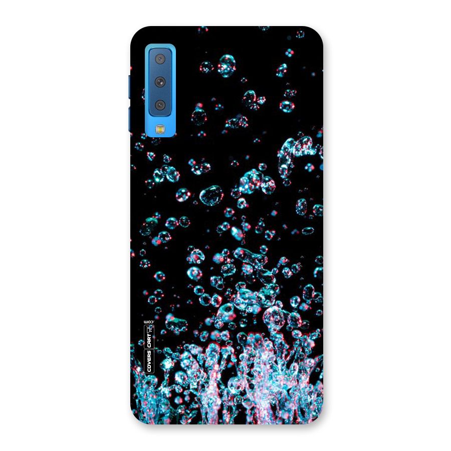 Water Droplets Back Case for Galaxy A7 (2018)