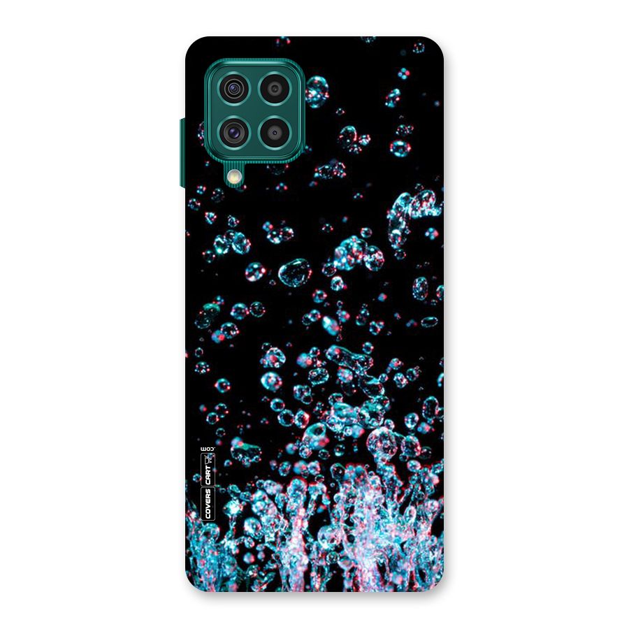 Water Droplets Back Case for Galaxy F62