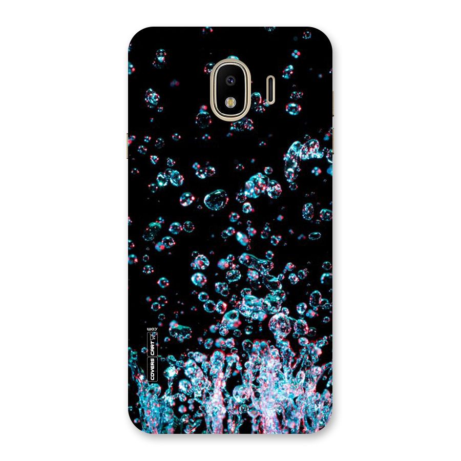 Water Droplets Back Case for Galaxy J4