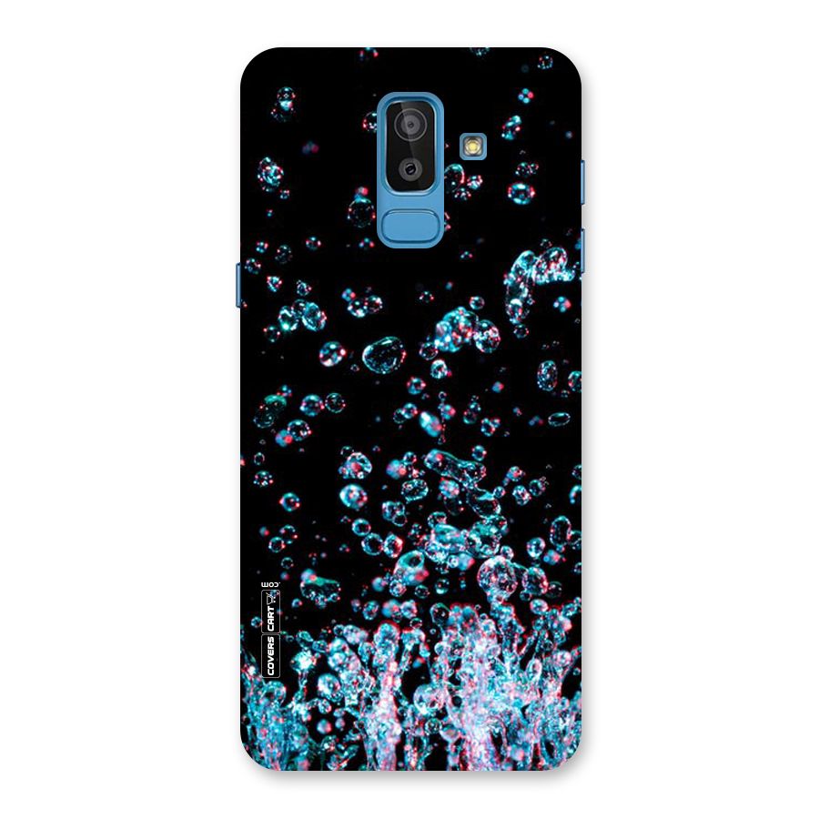 Water Droplets Back Case for Galaxy J8