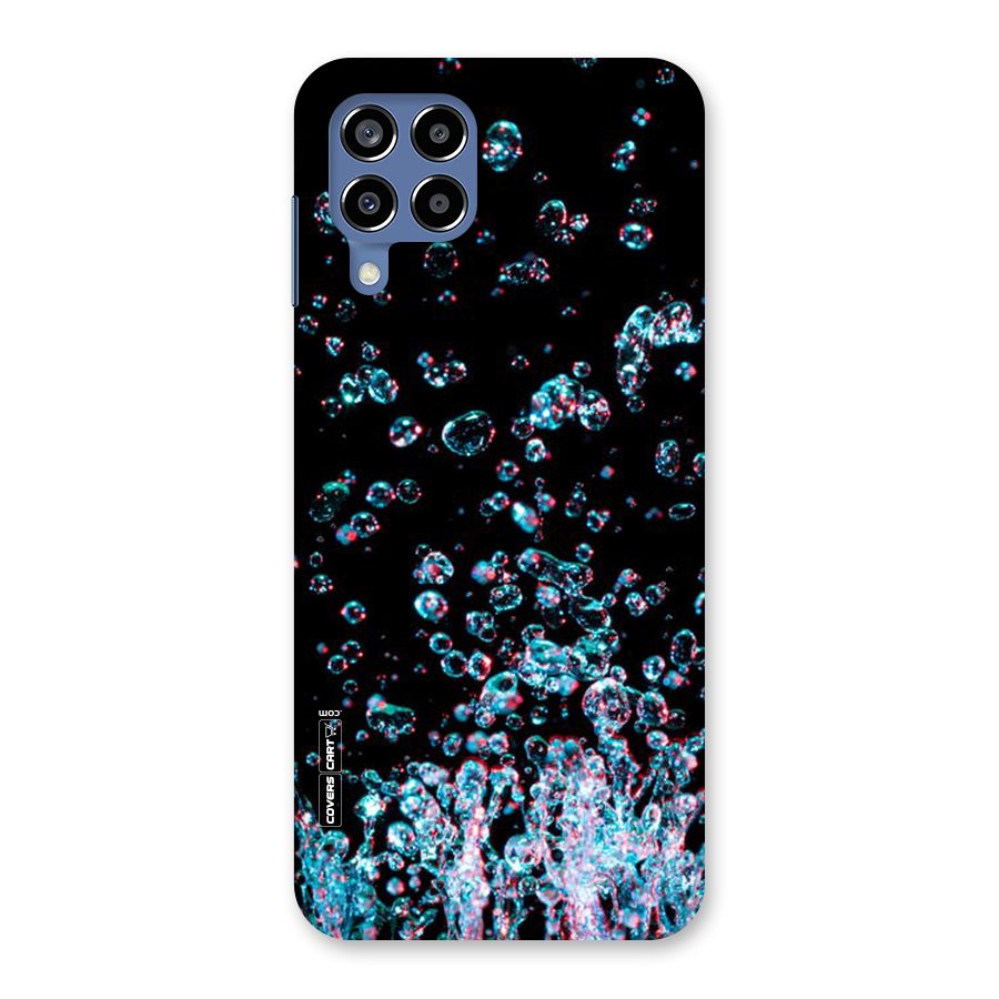 Water Droplets Back Case for Galaxy M53 5G