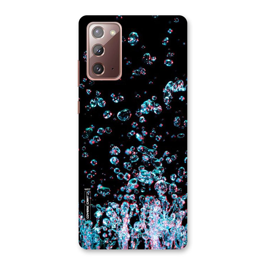 Water Droplets Back Case for Galaxy Note 20