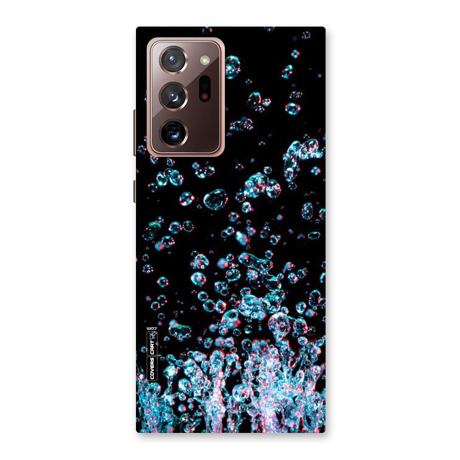 Water Droplets Back Case for Galaxy Note 20 Ultra