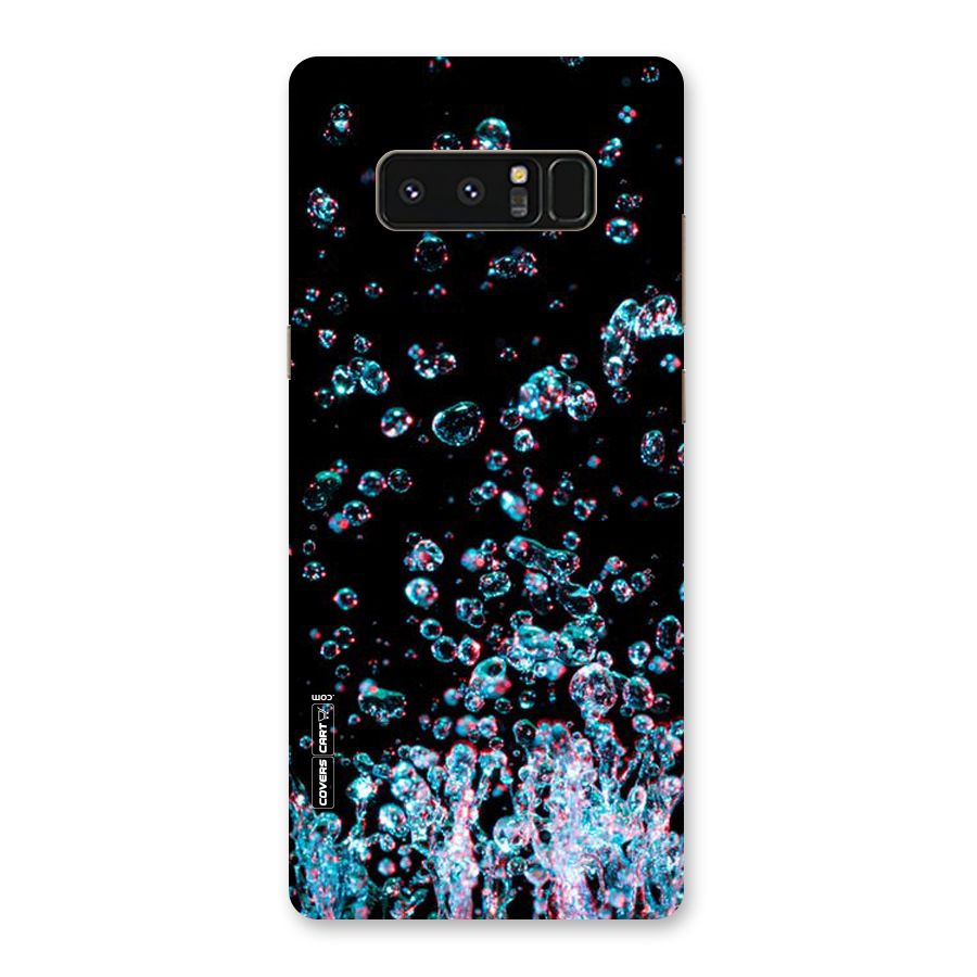 Water Droplets Back Case for Galaxy Note 8