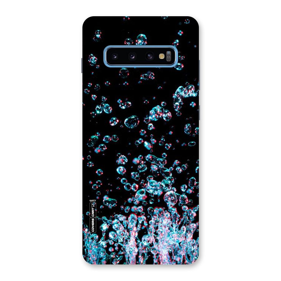 Water Droplets Back Case for Galaxy S10 Plus