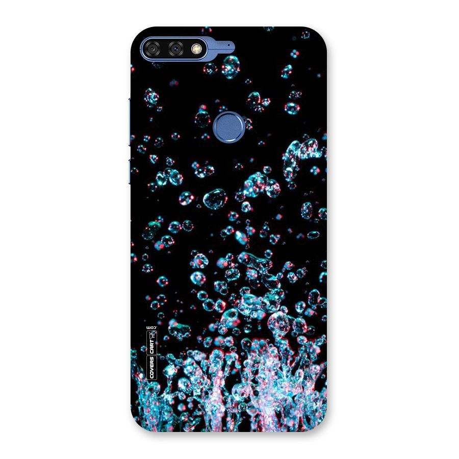 Water Droplets Back Case for Honor 7C