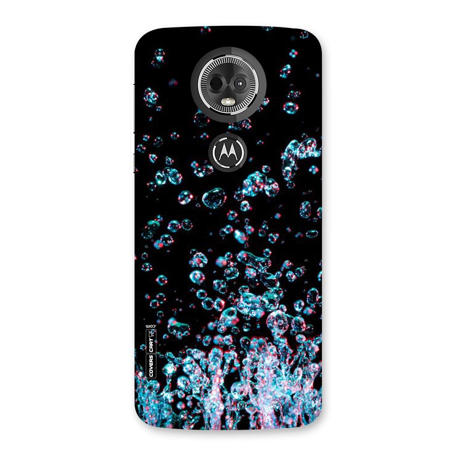 Water Droplets Back Case for Moto E5 Plus