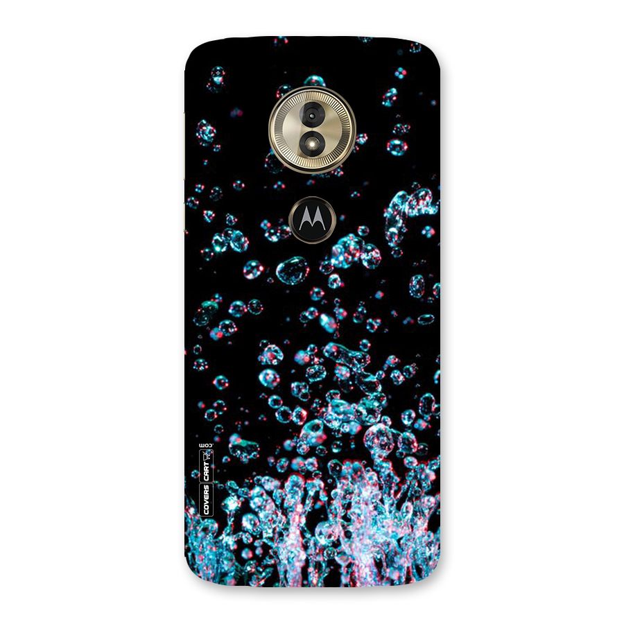 Water Droplets Back Case for Moto G6 Play