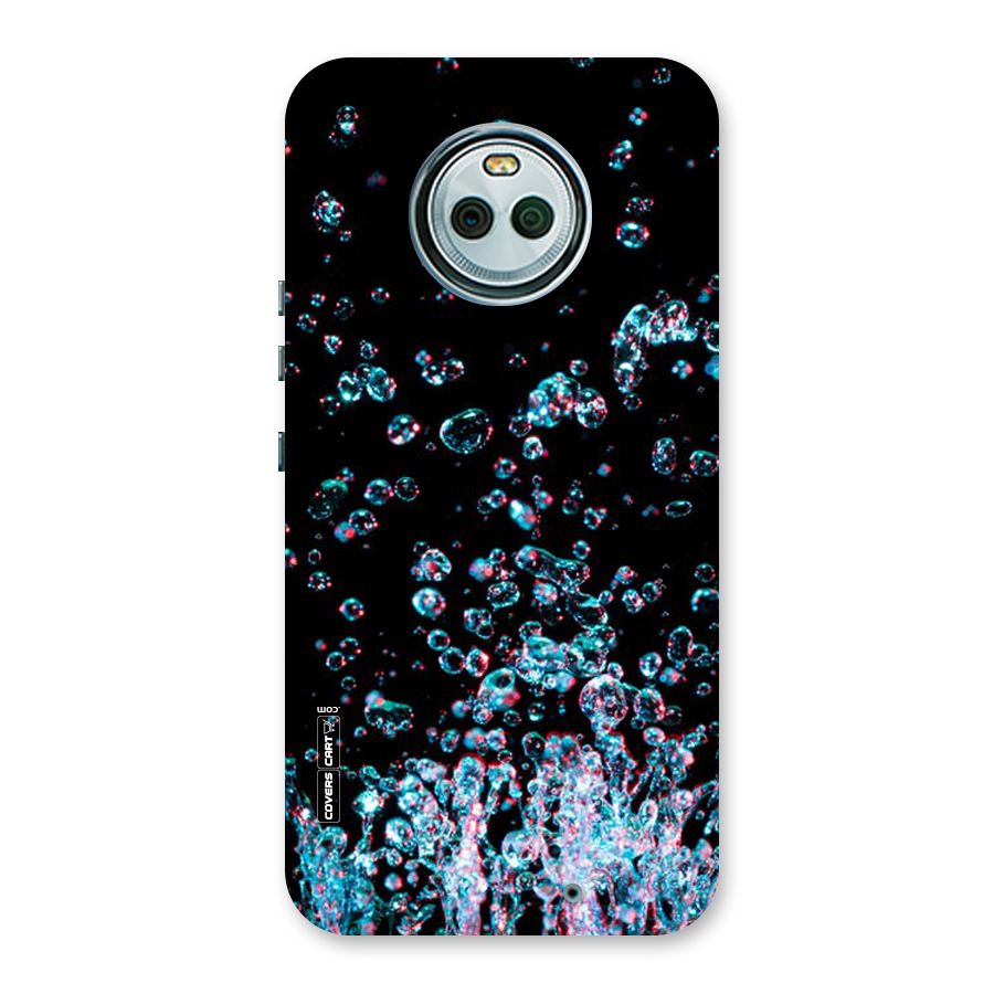 Water Droplets Back Case for Moto X4