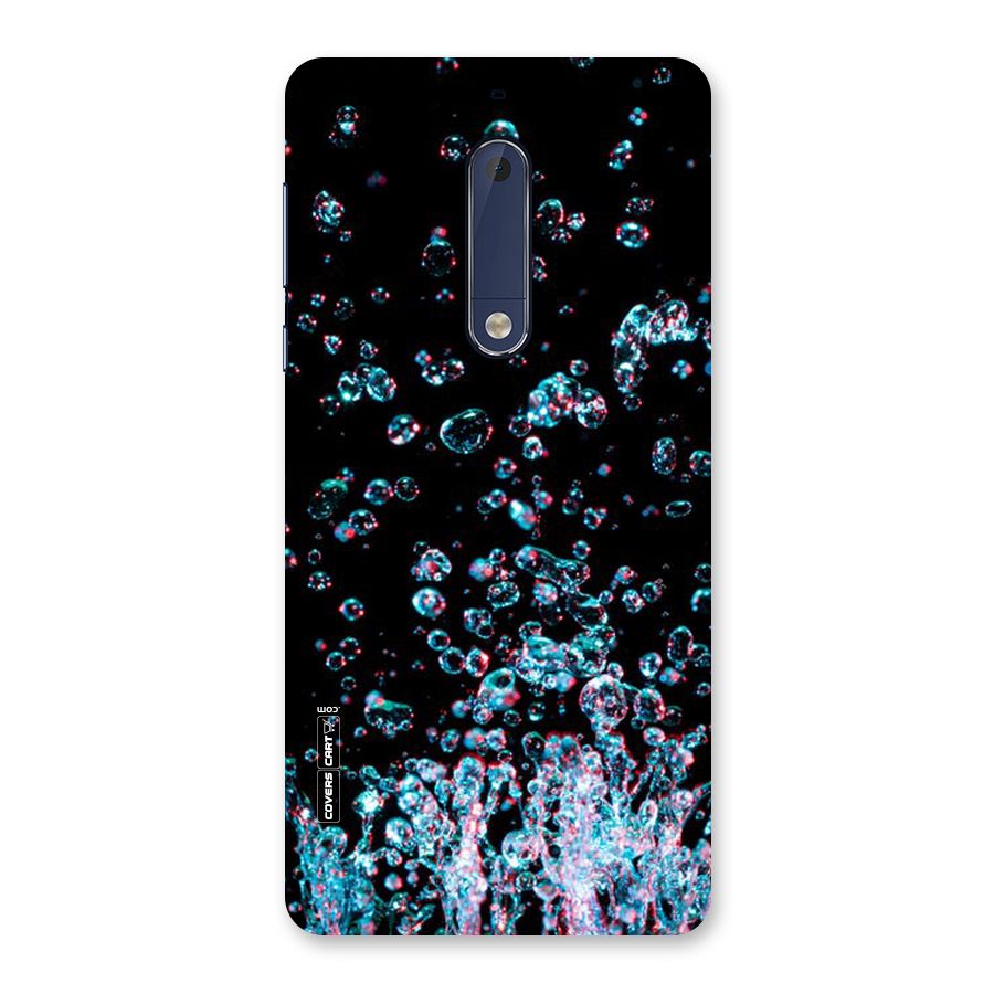 Water Droplets Back Case for Nokia 5