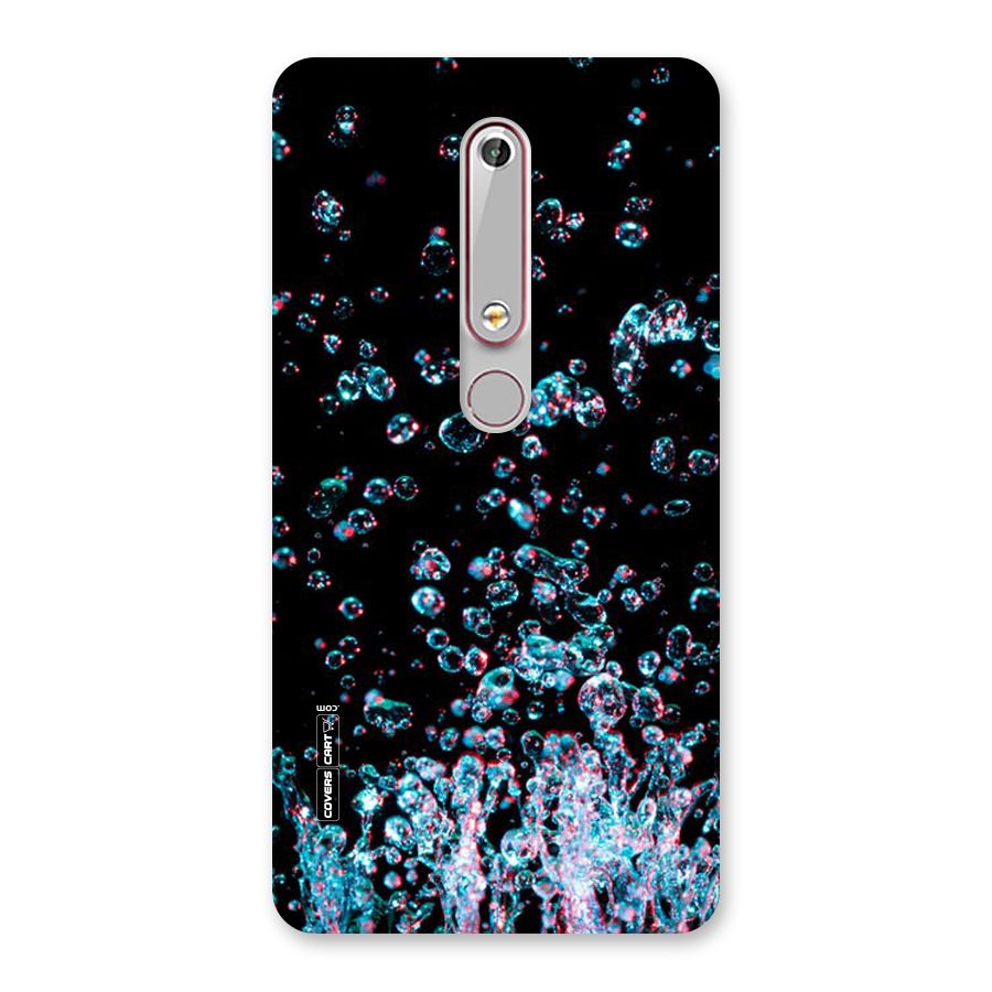 Water Droplets Back Case for Nokia 6.1