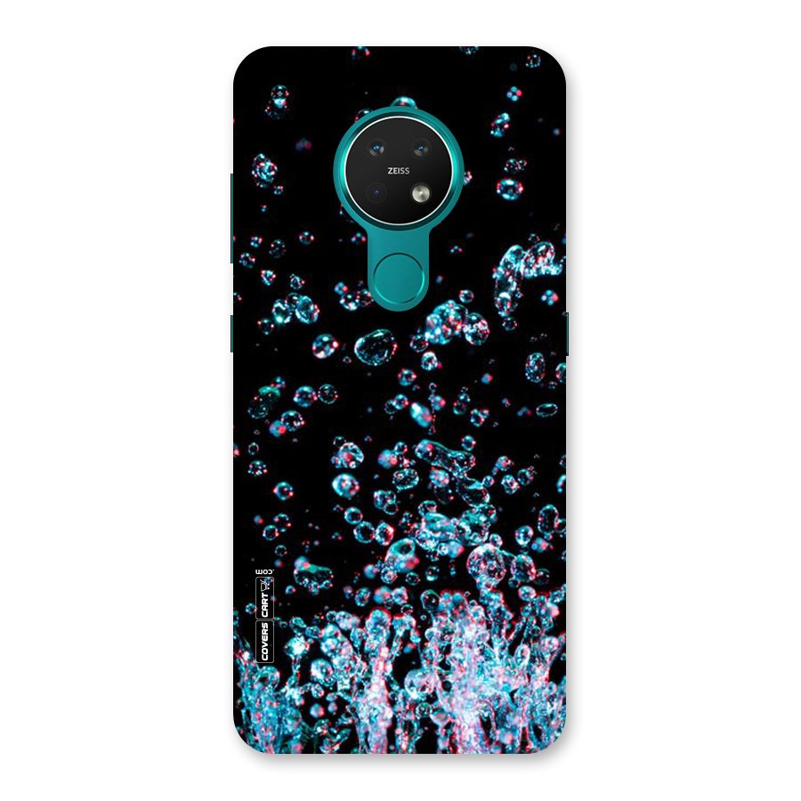 Water Droplets Back Case for Nokia 7.2
