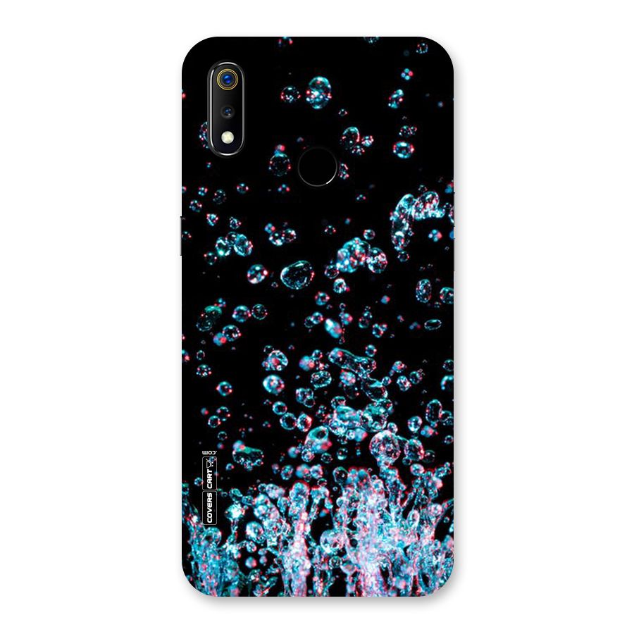 Water Droplets Back Case for Realme 3