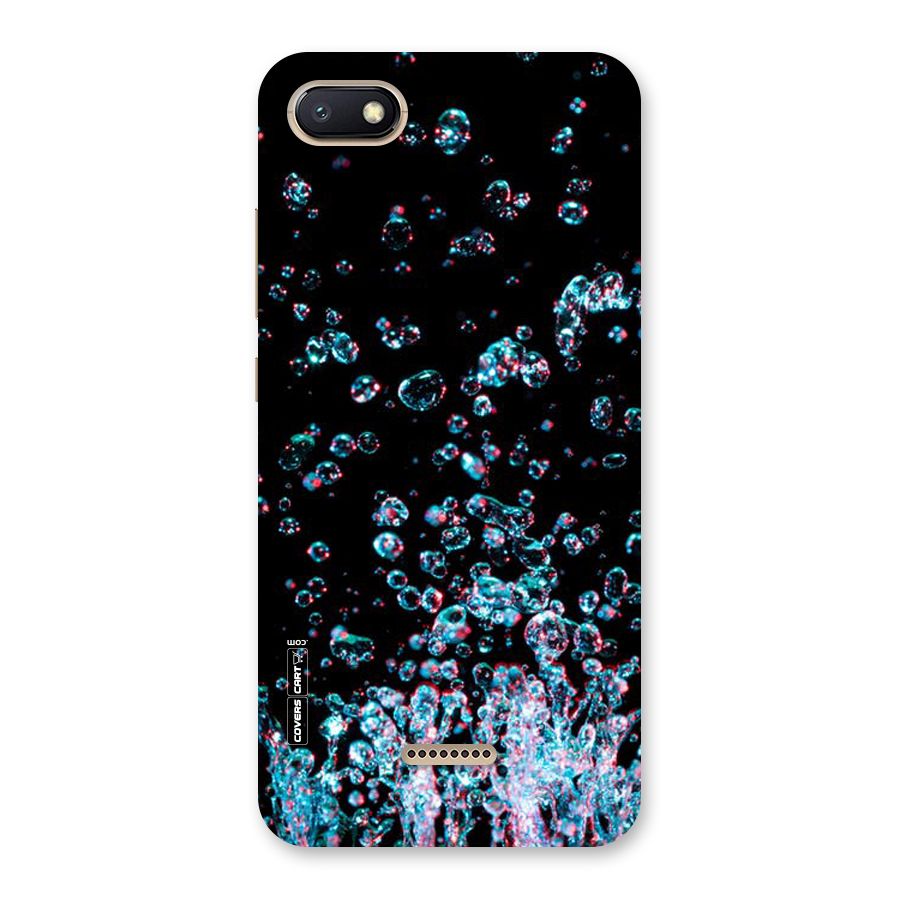Water Droplets Back Case for Redmi 6A