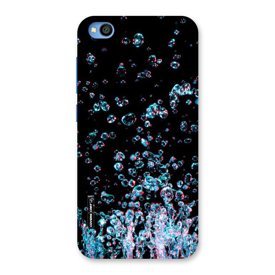 Water Droplets Back Case for Redmi Go