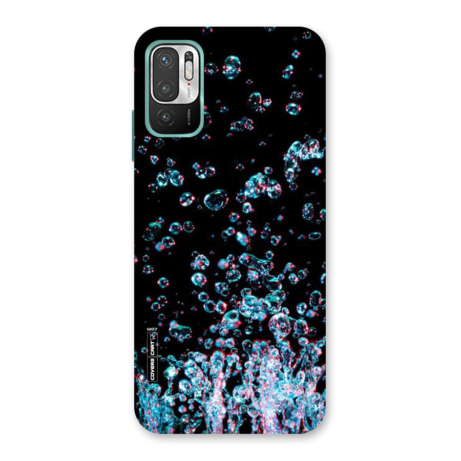 Water Droplets Back Case for Redmi Note 10T 5G