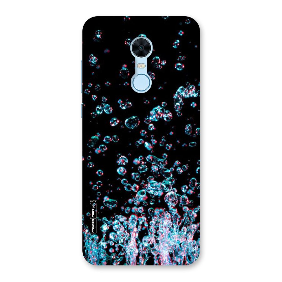 Water Droplets Back Case for Redmi Note 5