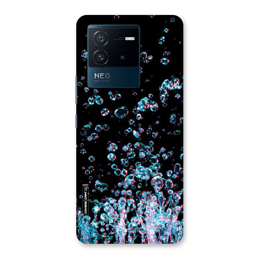 Water Droplets Back Case for Vivo iQOO Neo 6 5G