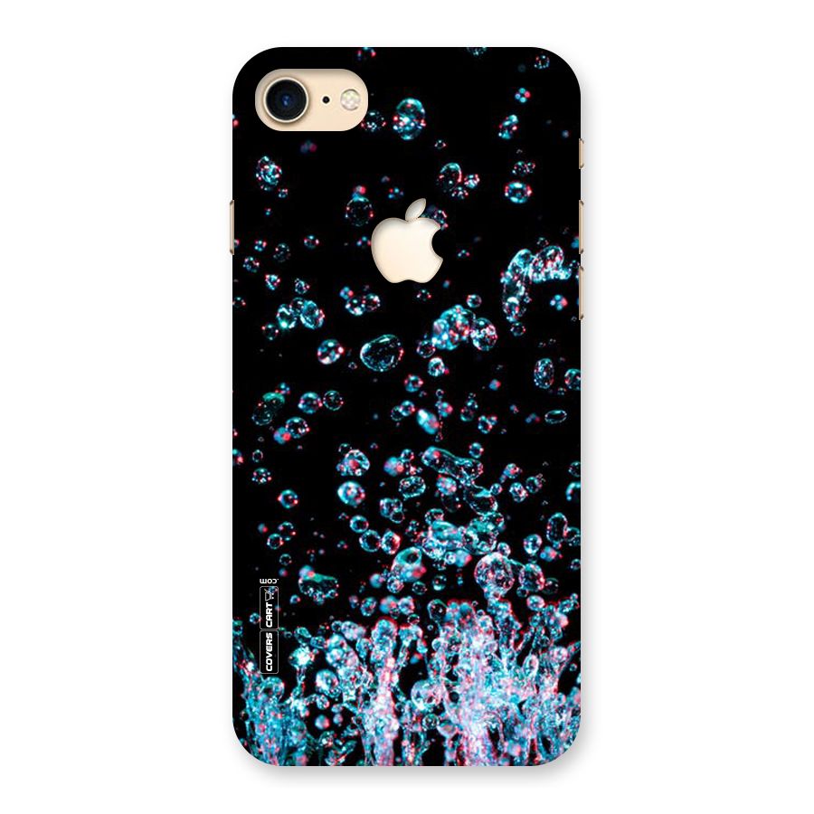 Water Droplets Back Case for iPhone 7 Apple Cut