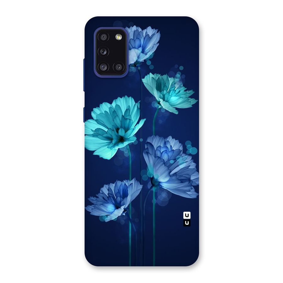 Water Flowers Back Case for Galaxy A31
