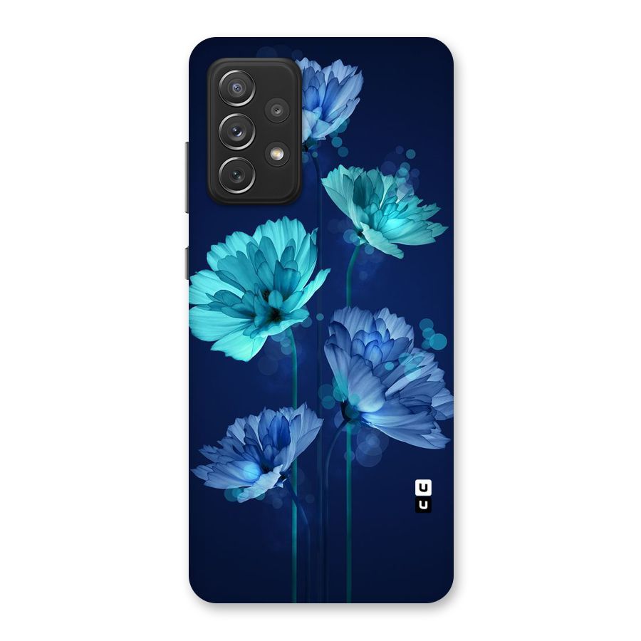 Water Flowers Back Case for Galaxy A72