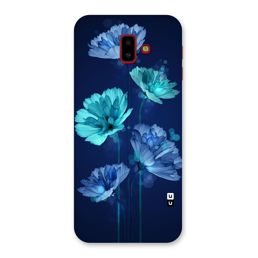 Water Flowers Back Case for Galaxy J6 Plus