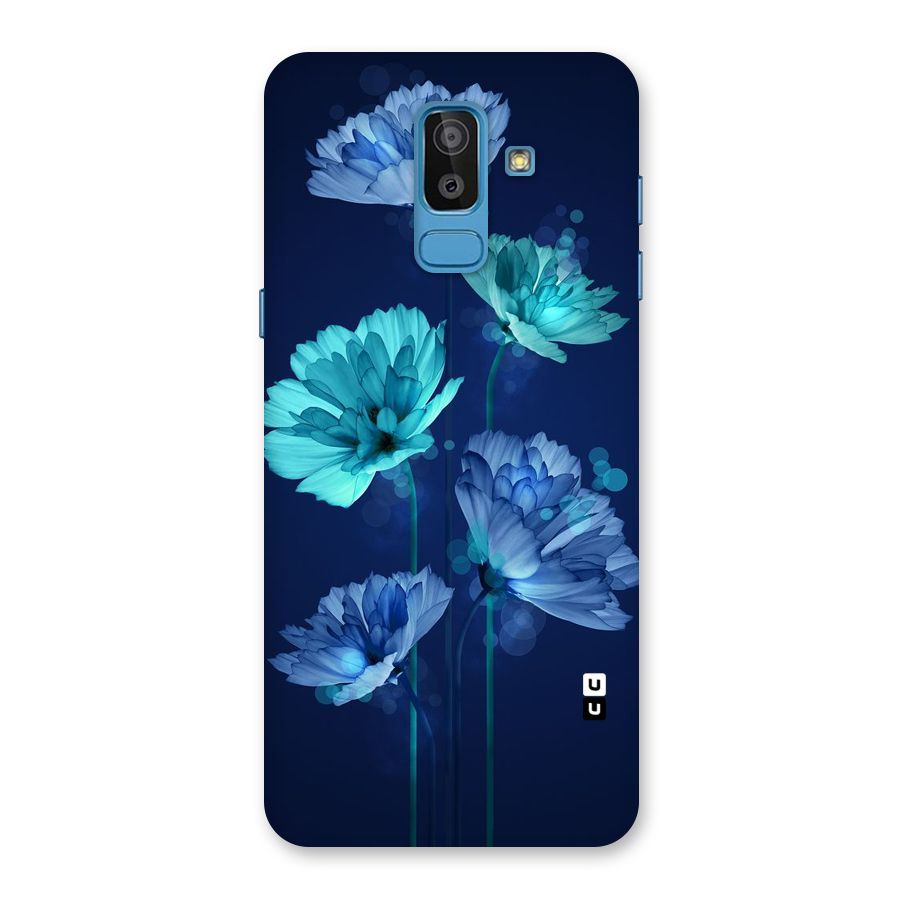 Water Flowers Back Case for Galaxy J8
