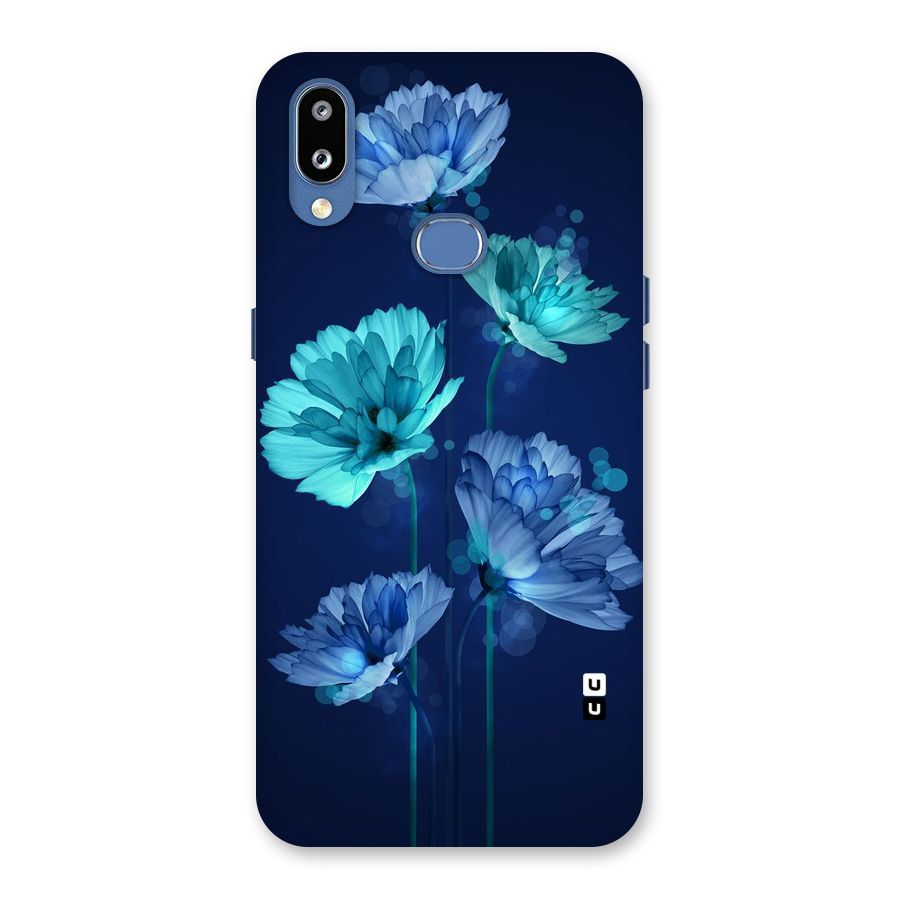 Water Flowers Back Case for Galaxy M01s