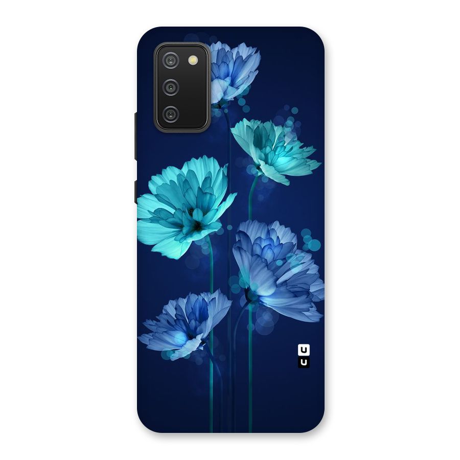 Water Flowers Back Case for Galaxy M02s