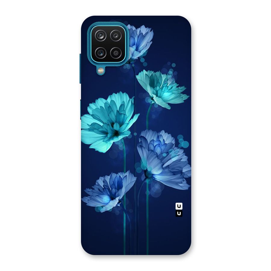Water Flowers Back Case for Galaxy M12