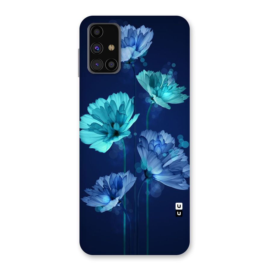 Water Flowers Back Case for Galaxy M31s