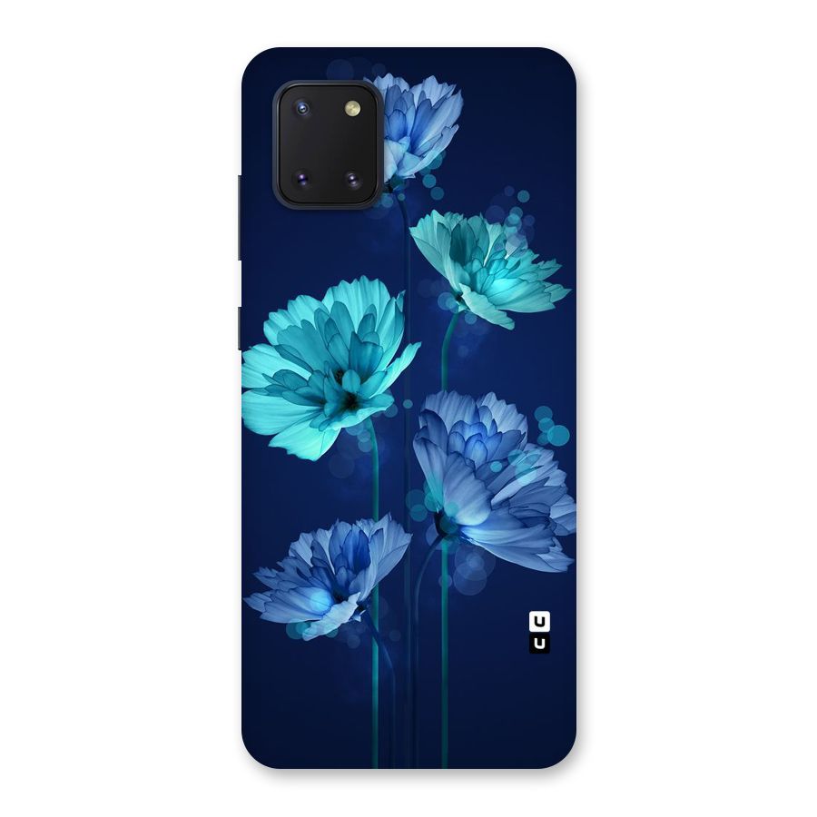 Water Flowers Back Case for Galaxy Note 10 Lite