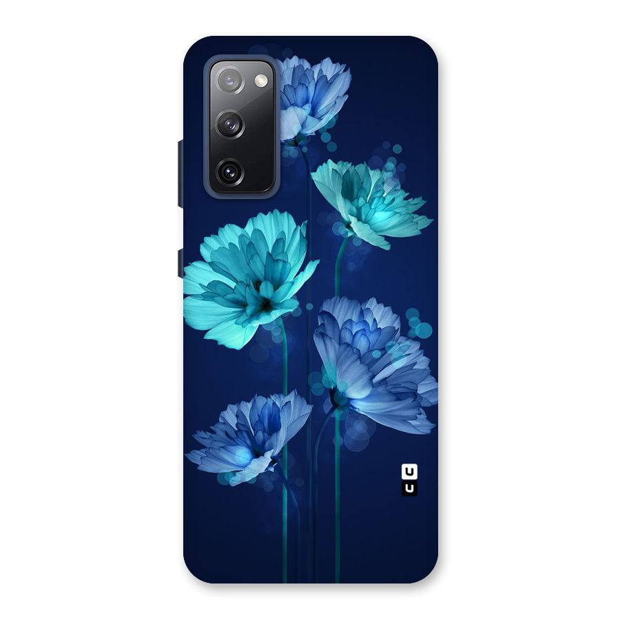 Water Flowers Back Case for Galaxy S20 FE
