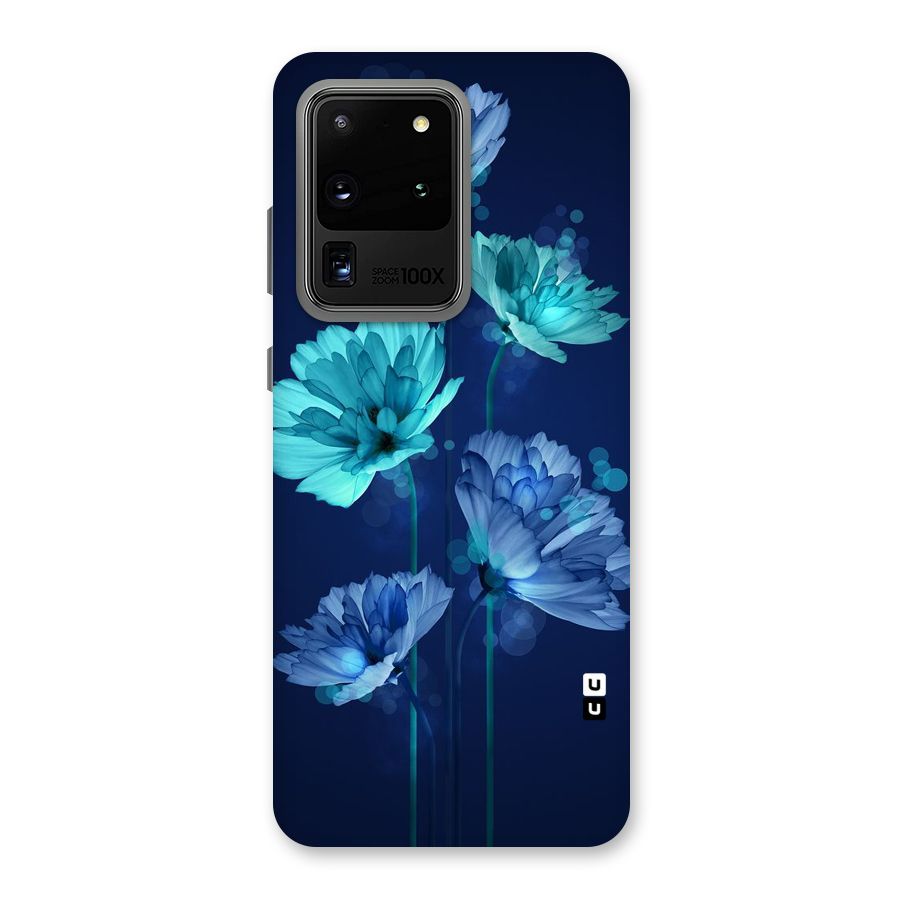 Water Flowers Back Case for Galaxy S20 Ultra