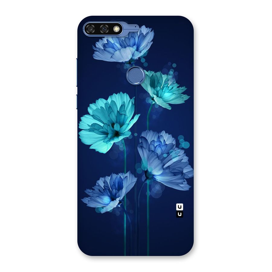 Water Flowers Back Case for Honor 7C
