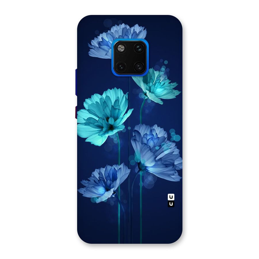 Water Flowers Back Case for Huawei Mate 20 Pro
