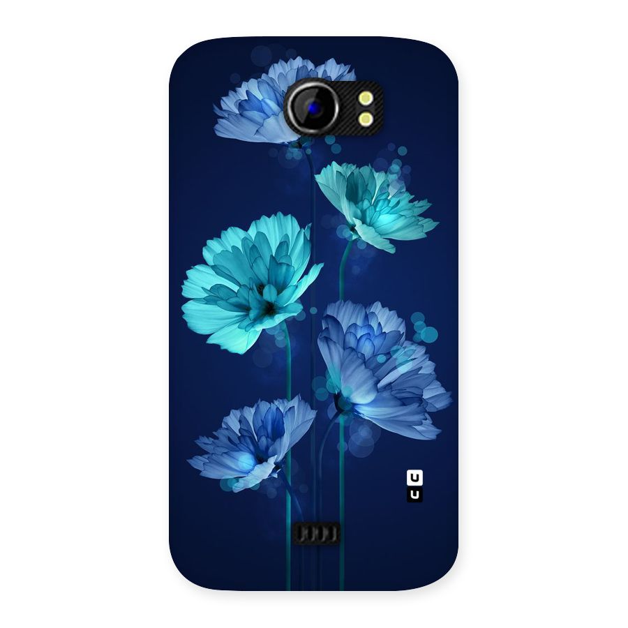 Water Flowers Back Case for Micromax Canvas 2 A110