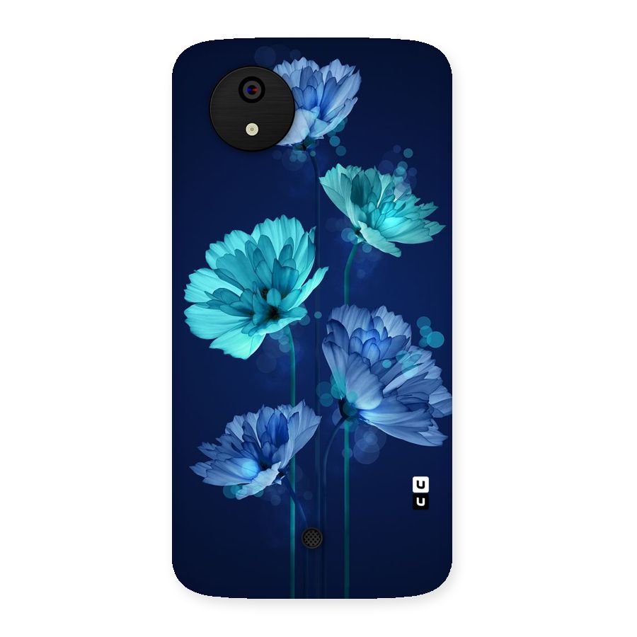 Water Flowers Back Case for Micromax Canvas A1