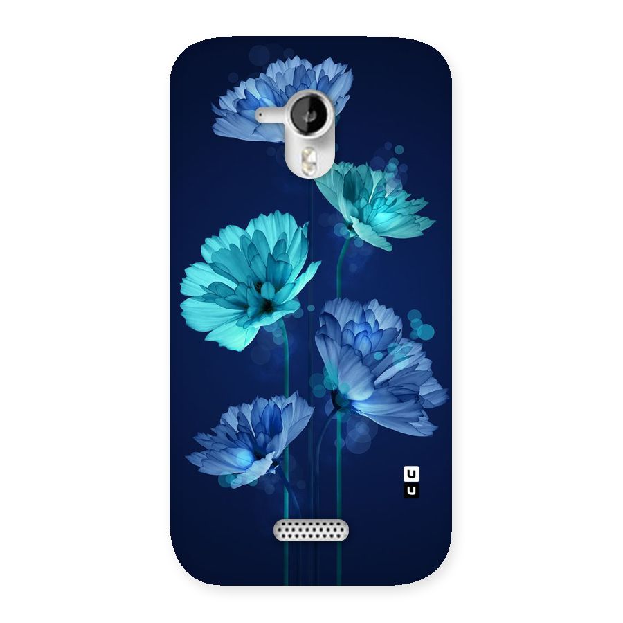 Water Flowers Back Case for Micromax Canvas HD A116