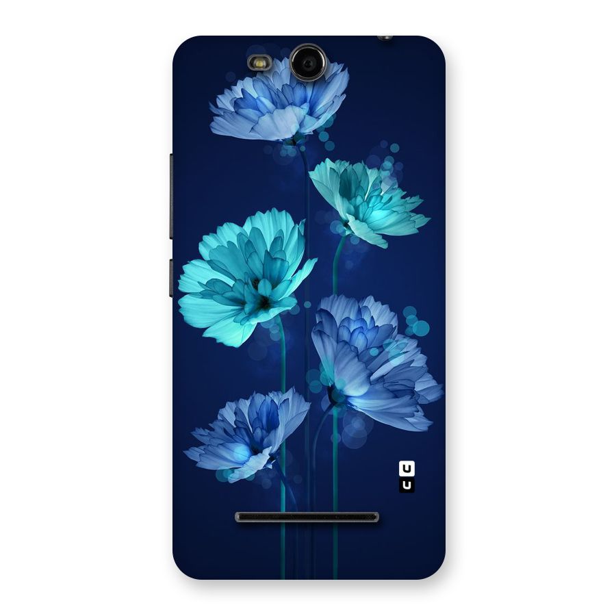 Water Flowers Back Case for Micromax Canvas Juice 3 Q392