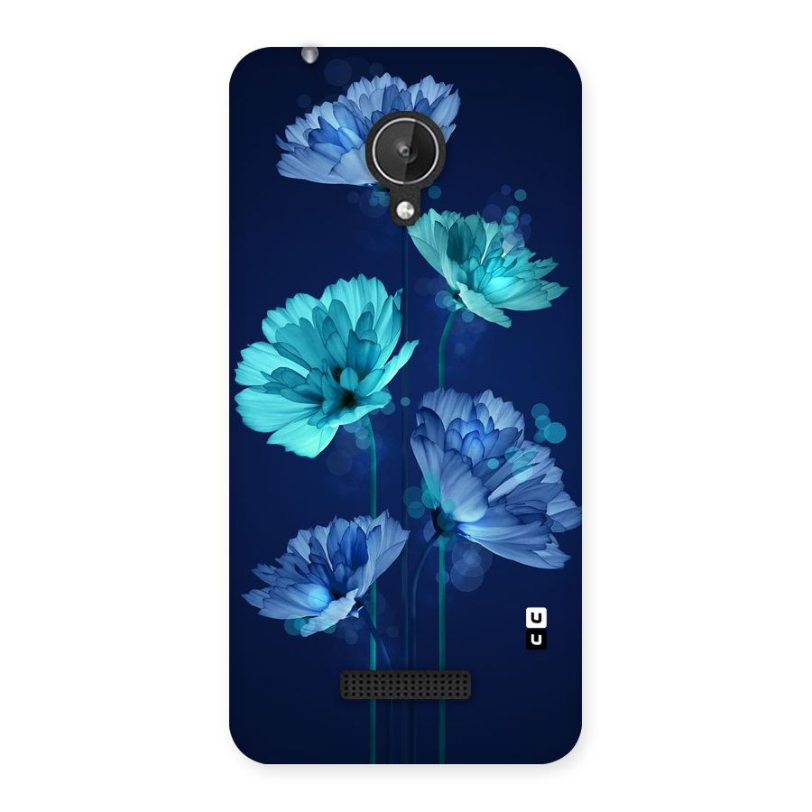 Water Flowers Back Case for Micromax Canvas Spark Q380