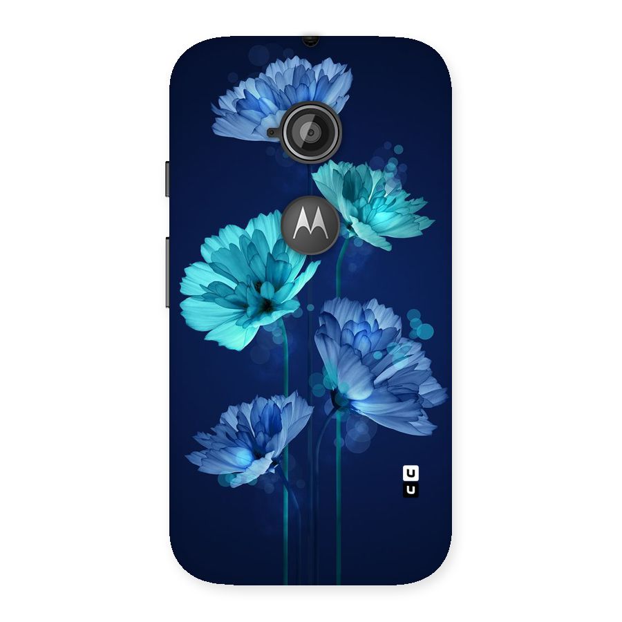 Water Flowers Back Case for Moto E 2nd Gen