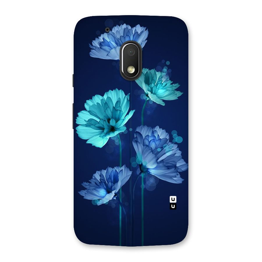 Water Flowers Back Case for Moto G4 Play