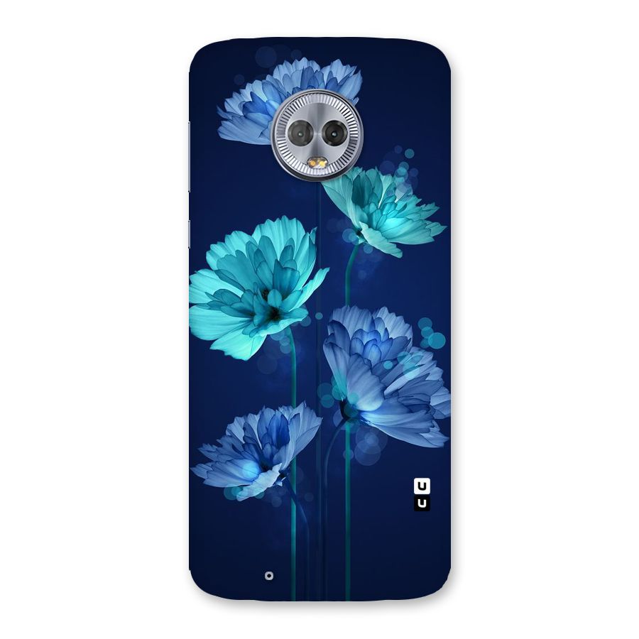 Water Flowers Back Case for Moto G6