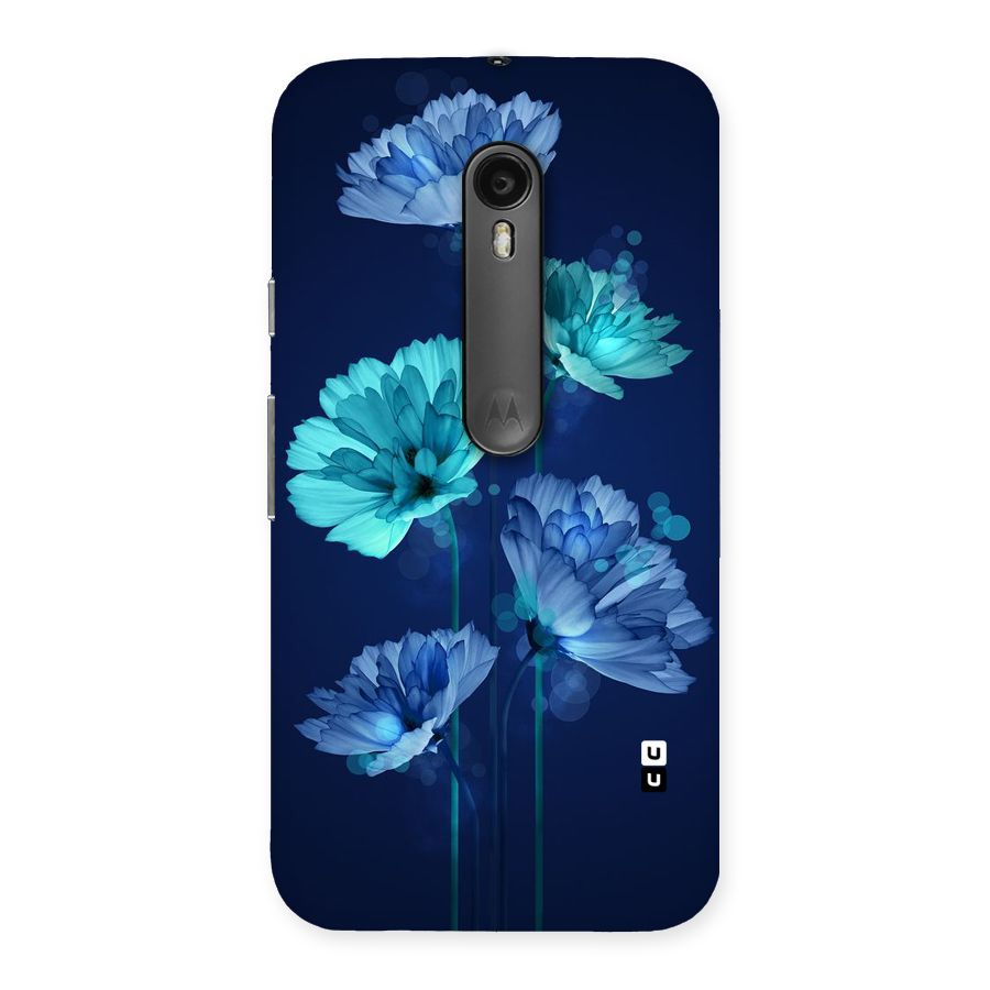 Water Flowers Back Case for Moto G Turbo